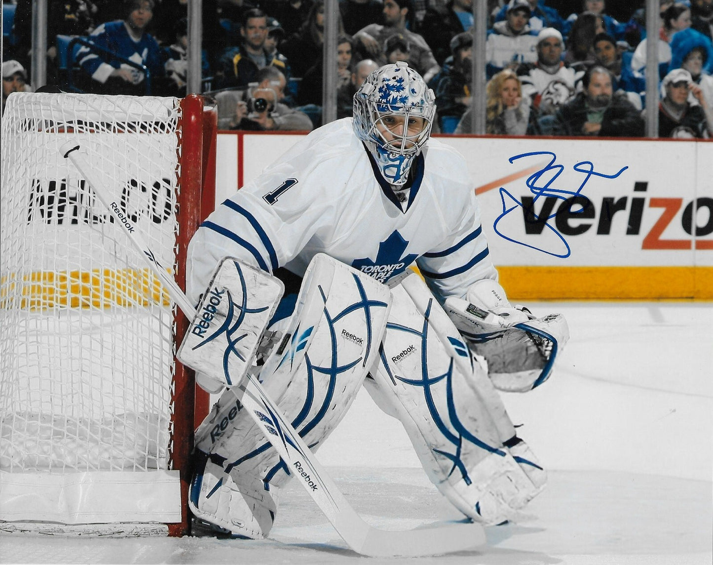 Signed Justin Pogg Toronto Maple Leafs Autographed 8x10 Photo #2 Original