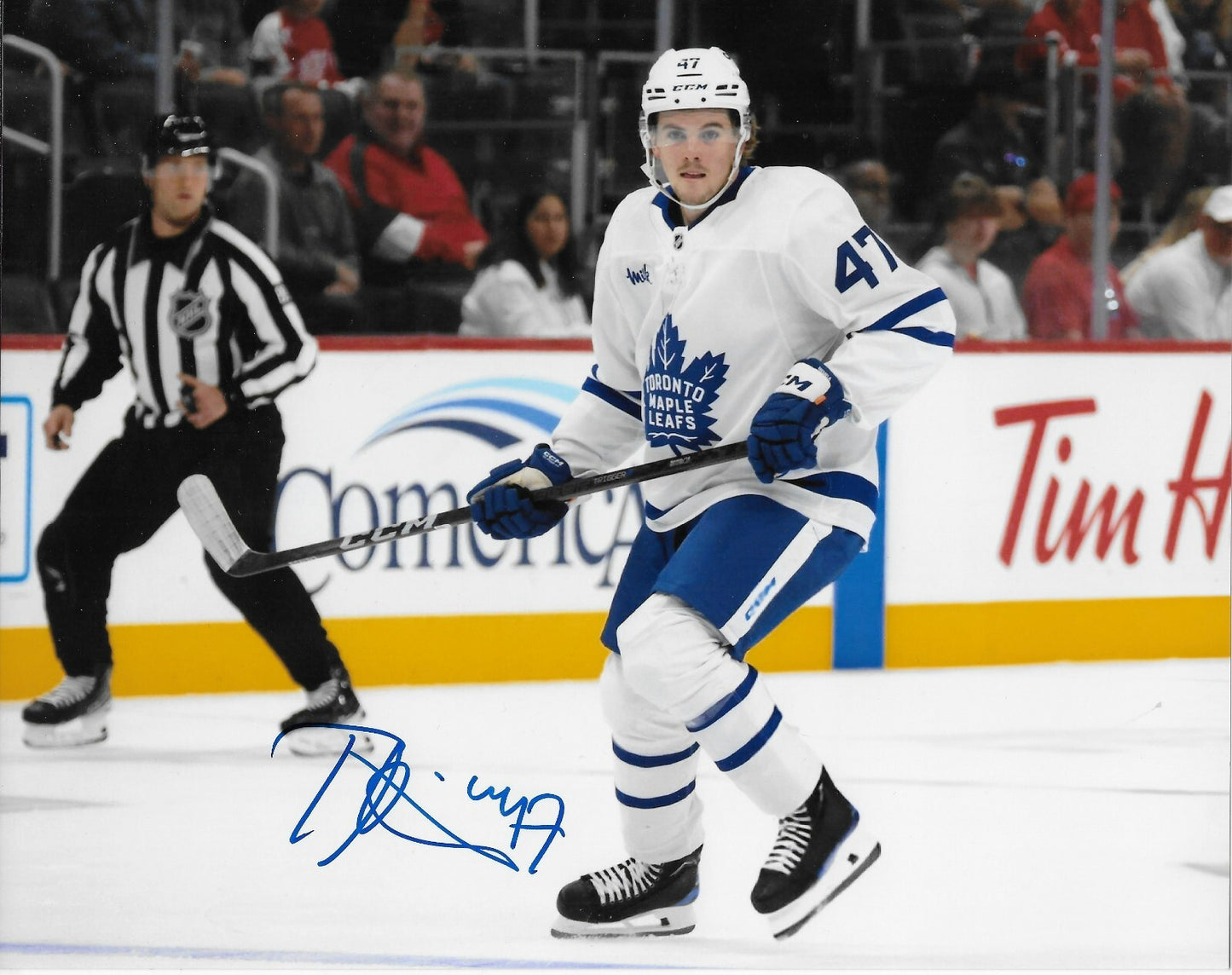 Signed Topi Niemela Toronto Maple Leafs 8x10 Photo #1 AHL Marlies Original
