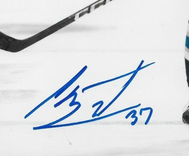Signed Cameron Butler Columbus Blue Jackets Cleveland Monsters 8x10 Photo #1