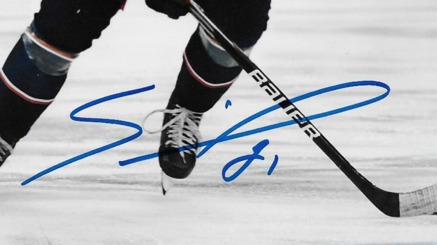 Signed Stanislav Svozil Columbus Blue Jackets Autographed 8x10 Photo #1 Original