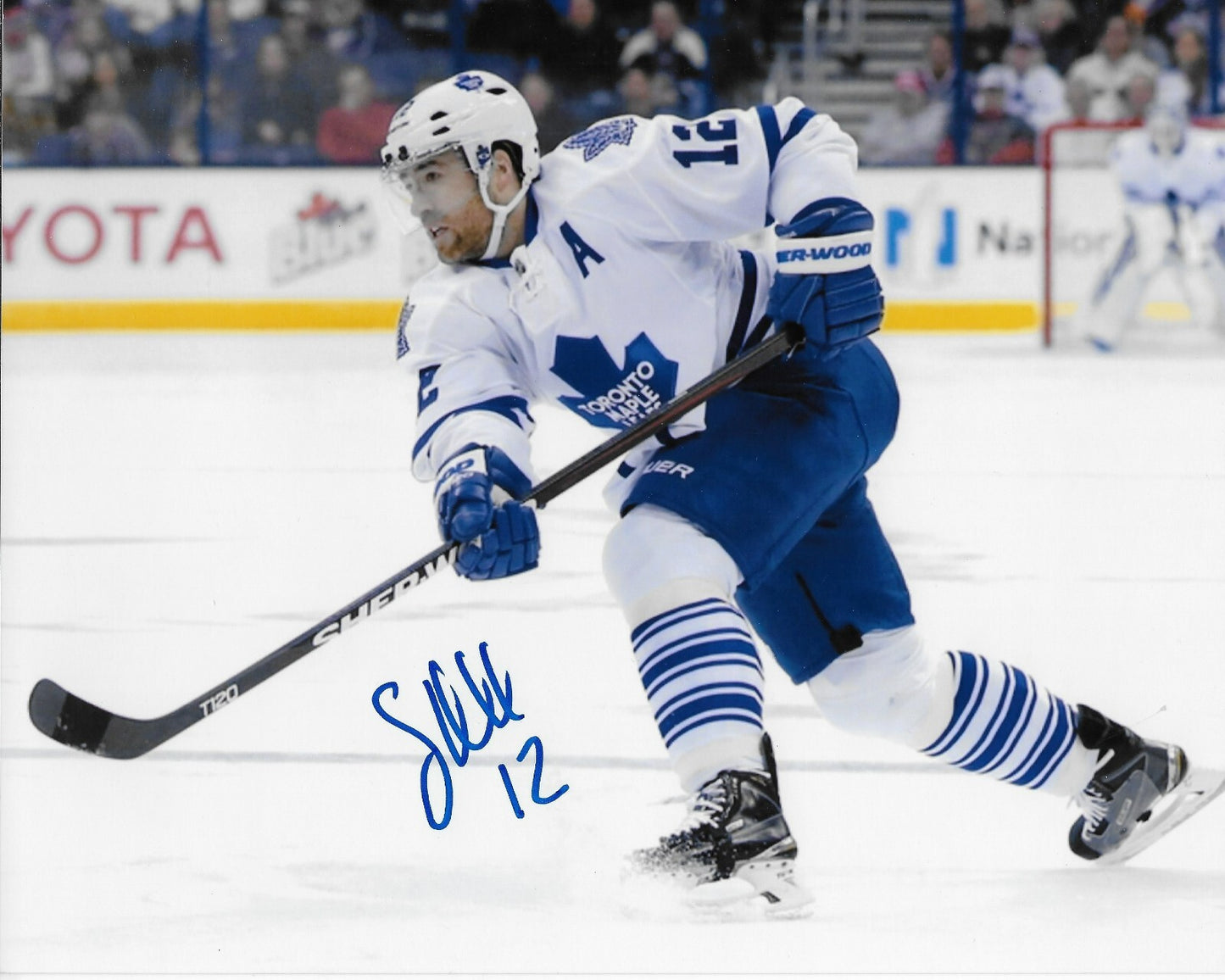 Signed Stephane Robidas Toronto Maple Leafs Autographed 8x10 Photo #1 Original