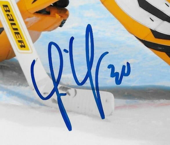 Signed Tim Thomas Boston Bruins 8x10 Photo #2 with JSA Authentication