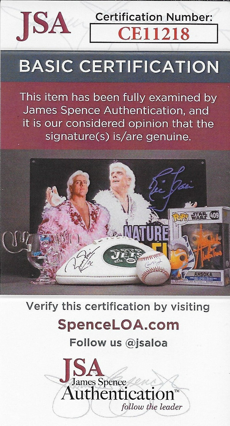 Signed Tim Thomas Boston Bruins 8x10 Photo #2 with JSA Authentication