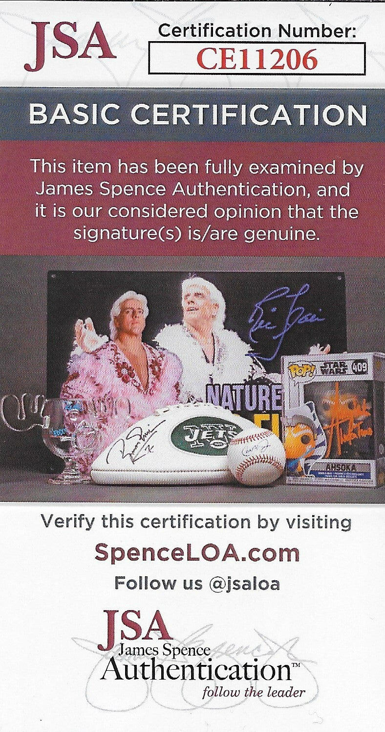 Signed Chipper Jones Atlanta Braves Autographed 8x10 Photo #1 JSA Authentication