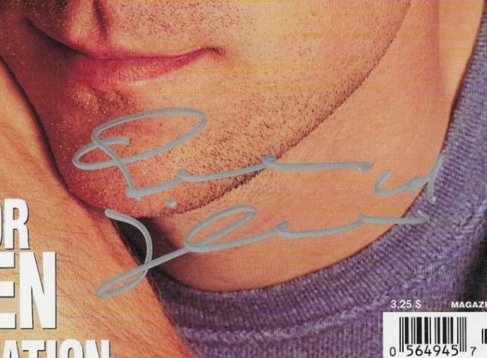 Signed Trevor Linden Montreal Canadiens Autographed Les Canadiens Magazine