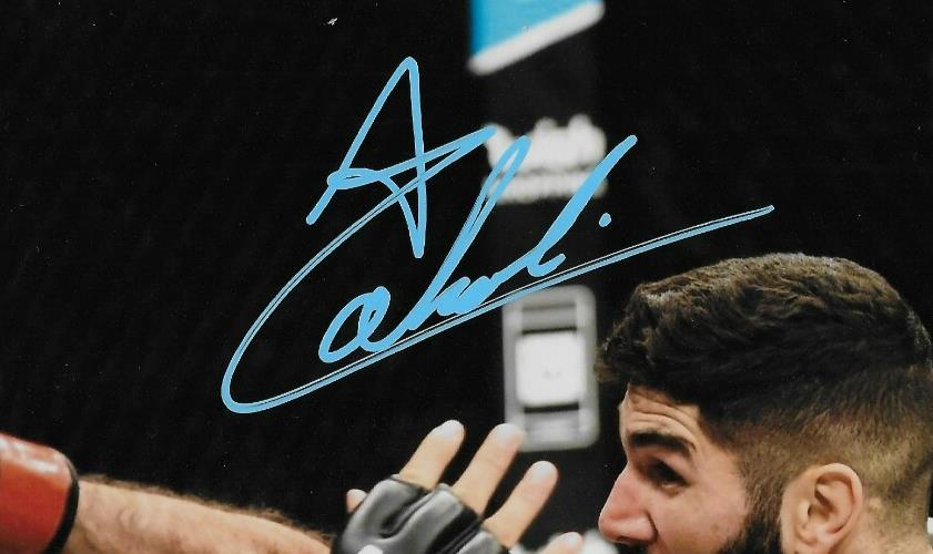 Signed Aiemann Zahabi UFC MMA Autographed 8x10 Photo #2 Original