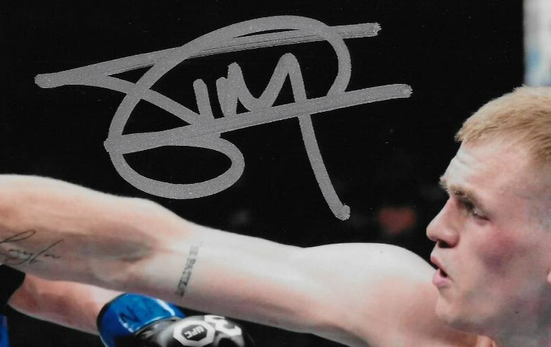 Signed Ian Garry UFC MMA Autographed 8x10 Photo #1 Original