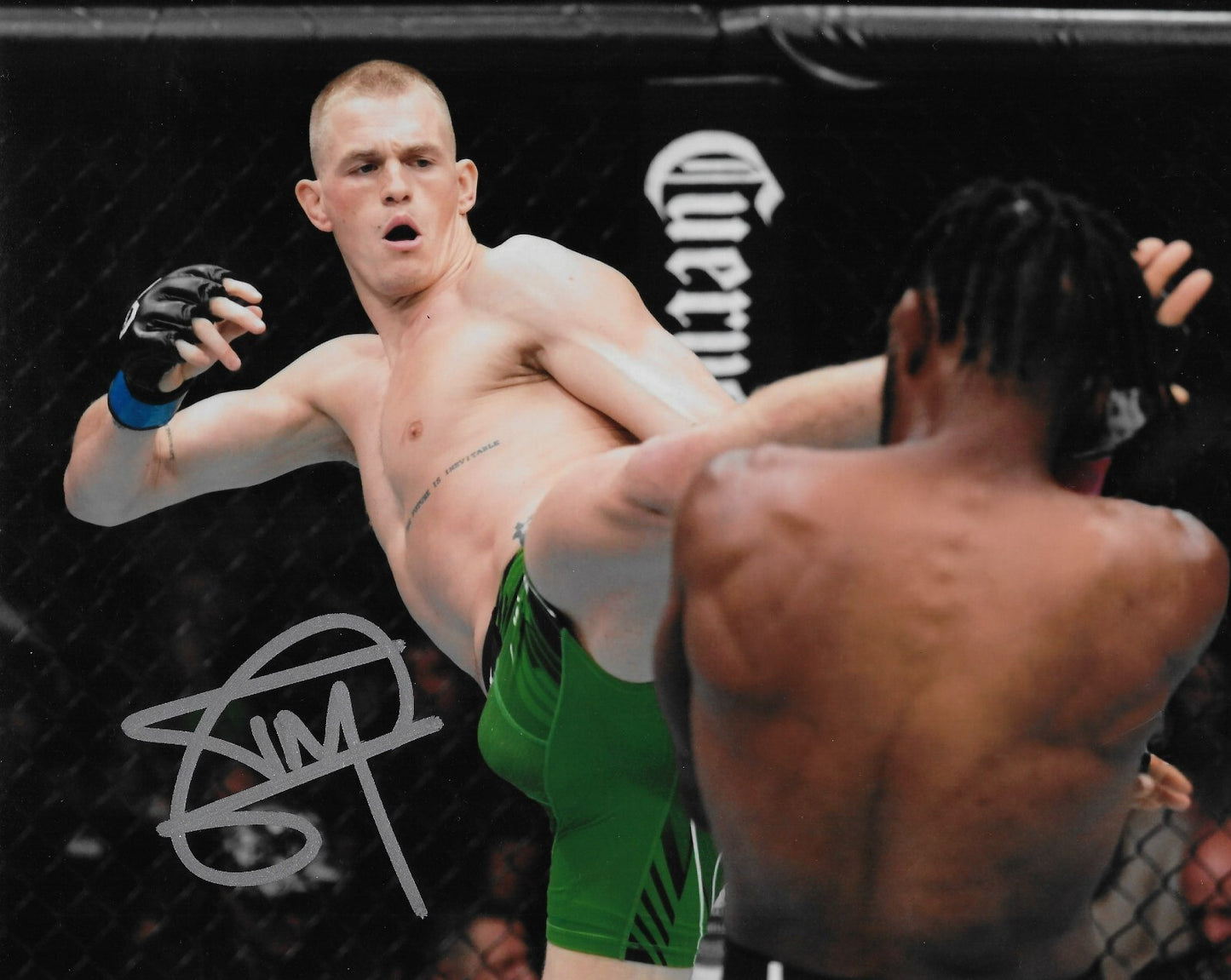 Signed Ian Garry UFC MMA Autographed 8x10 Photo #2 Original