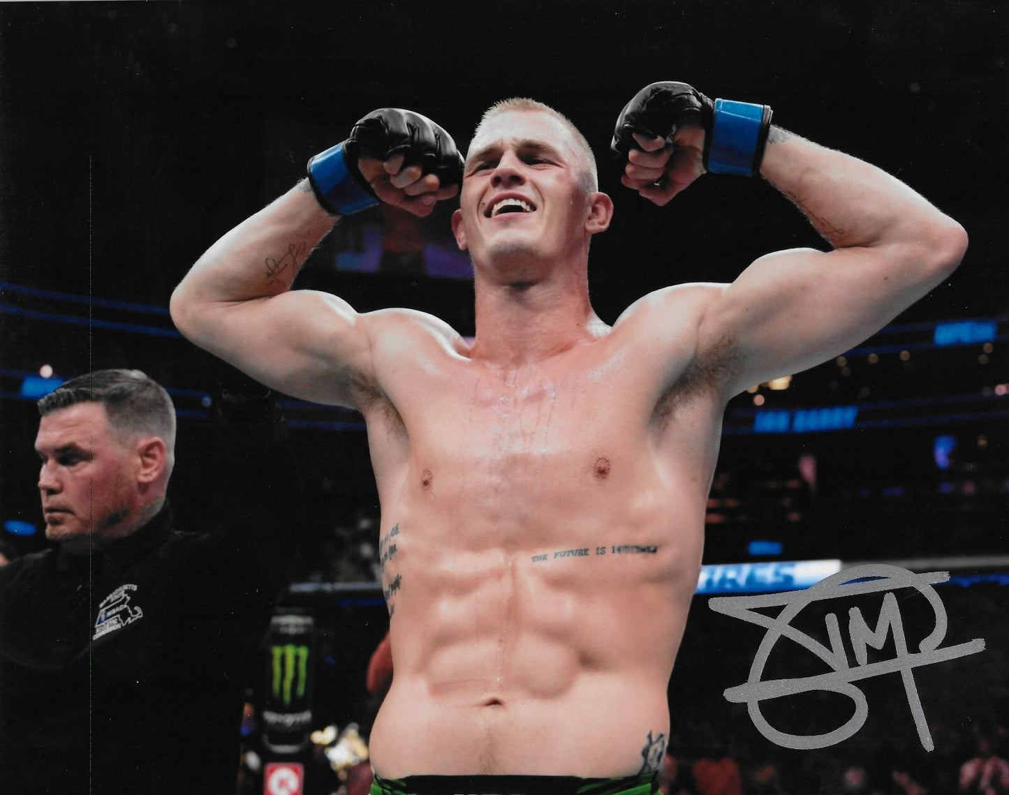 Signed Ian Garry UFC MMA Autographed 8x10 Photo #4 Original