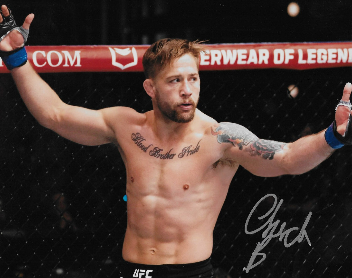 Signed Charles Radtke UFC MMA Autographed 8x10 Photo #1 Original