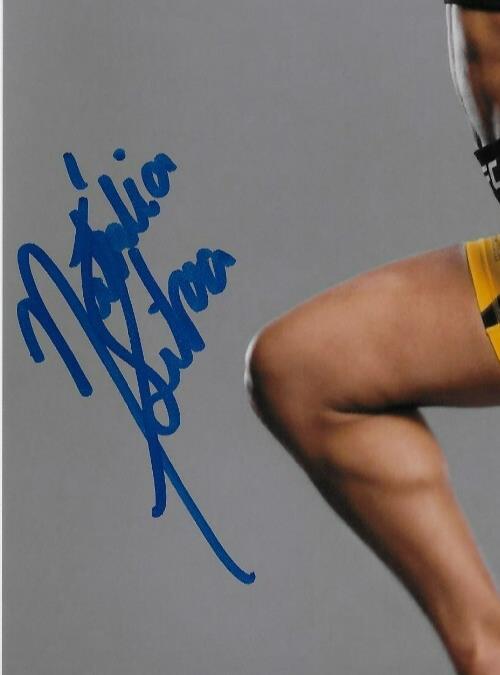 Signed Natalia Silva UFC MMA Autographed 8x10 Photo #4 Original