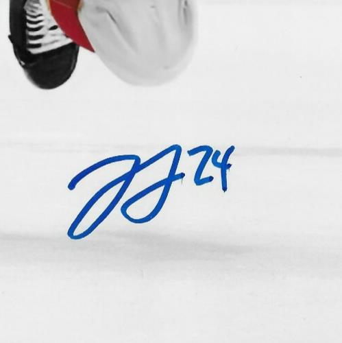 Signed Justin Sourdif Florida Panthers Autographed 8x10 Photo #2 Original