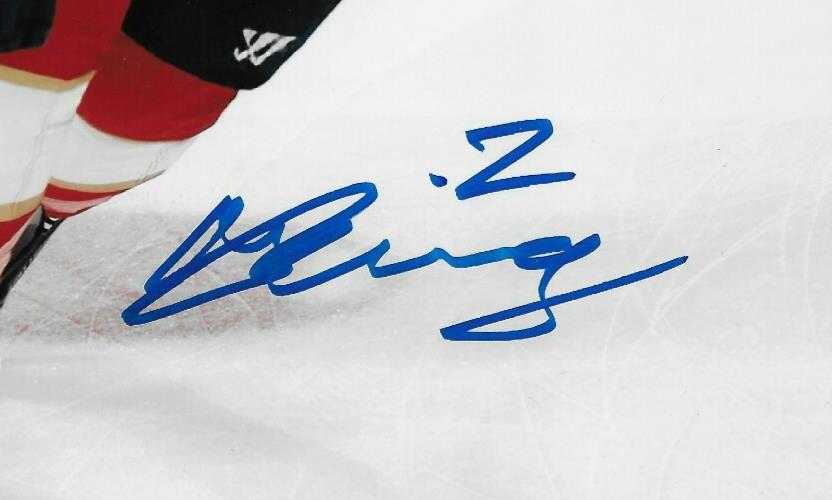 Signed Mike Benning Florida Panthers Autographed 8x10 Photo #1 Original