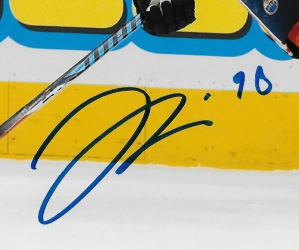 Signed Jesse Puljujarvi Edmonton Oilers Autographed 8x10 Photo #2 Original