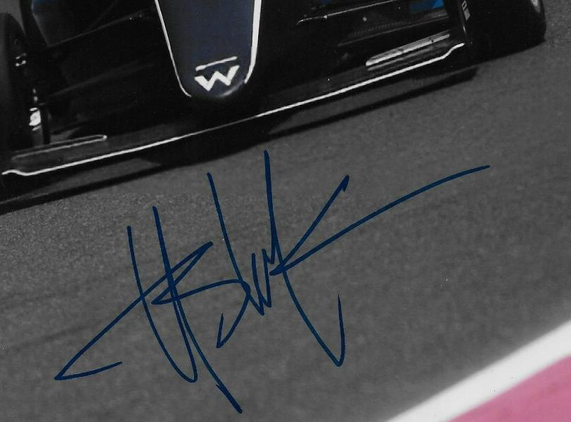 Signed Lia Block Formula 1 Academy Williams and Art Racing 8x10 Photo 1 Original