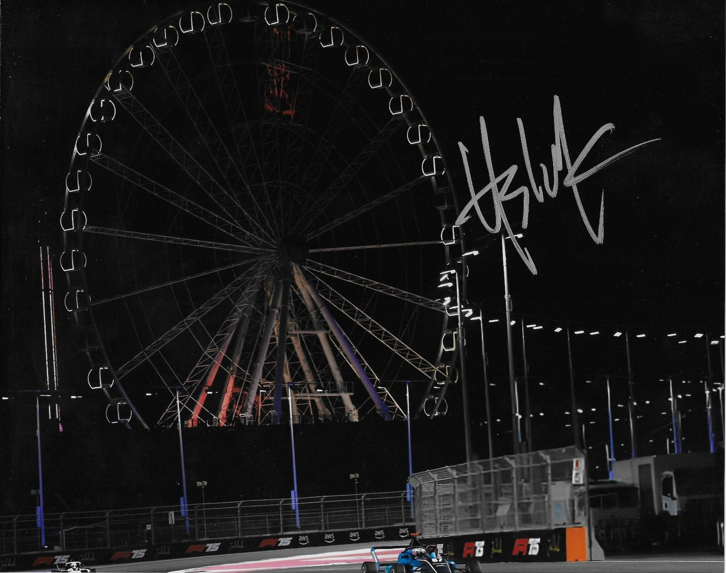Signed Lia Block Formula 1 Academy Williams and Art Racing 8x10 Photo 5 Original
