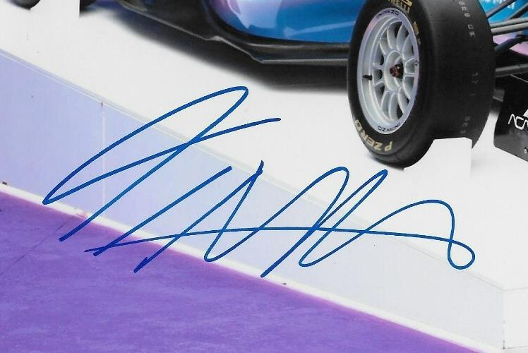 Signed Tina Hausmann Formula 1 Academy Aston Martin Racing 8x10 Photo 7 Original