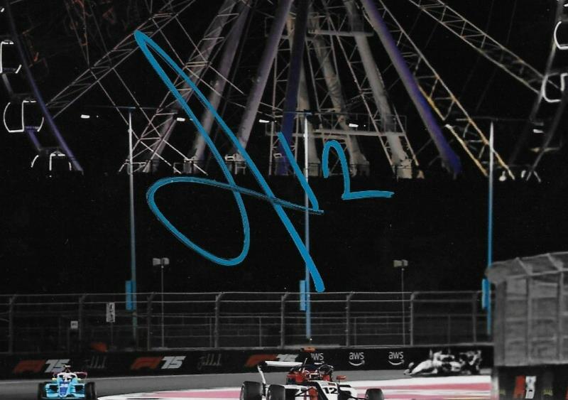 Signed Alba Larsen Formula 1 Academy Tommy Hilfiger Racing 8x10 Photo 1 Original