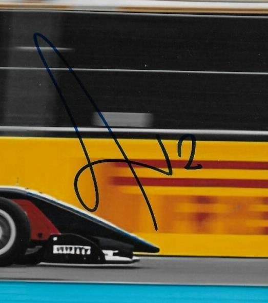 Signed Alba Larsen Formula 1 Academy Tommy Hilfiger Racing 8x10 Photo 3 Original