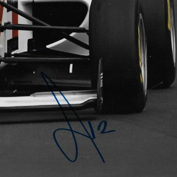 Signed Alba Larsen Formula 1 Academy Tommy Hilfiger Racing 8x10 Photo 4 Original