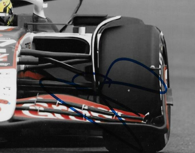 Signed Oliver Bearman Formula 1 Alpha Romeo Autographed 8x10 Photo #2 Original
