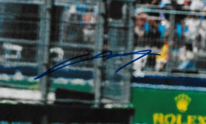 Signed Pierre Gasly Formula 1 Alpine Racing Autograped 8x10 Photo # 9 Original