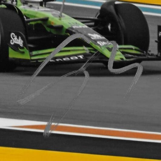 Signed Gabriel Bortoleto Formula 1 kick Sauber Racing 8x10 Photo # 1 Original