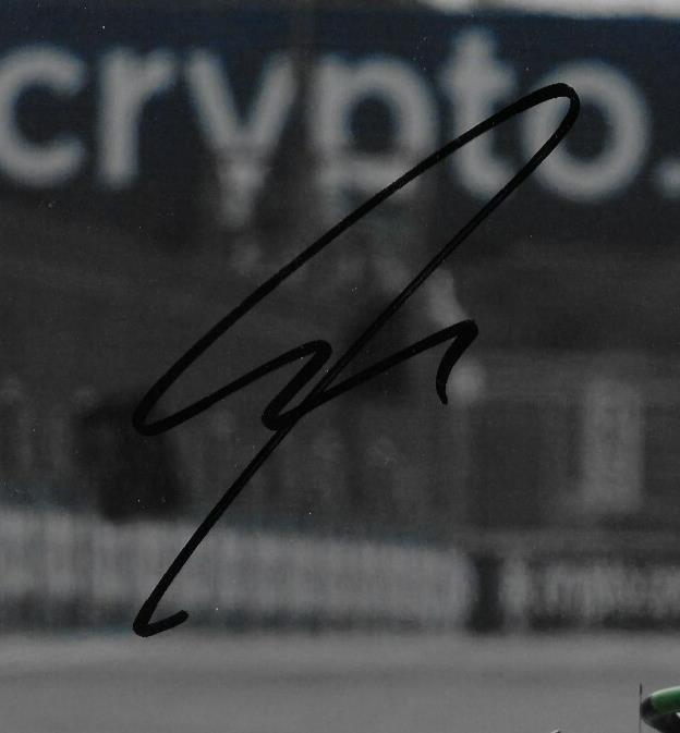 Signed Nico Hulkenberg Formula 1 Kick Sauber Racing 8x10 Photo #13 Original