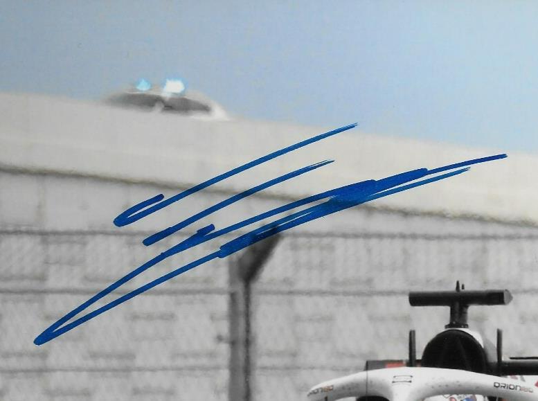Signed Esteban Ocon Formula 1 Haas Racing Autographed 8x10 Photo #28 Original