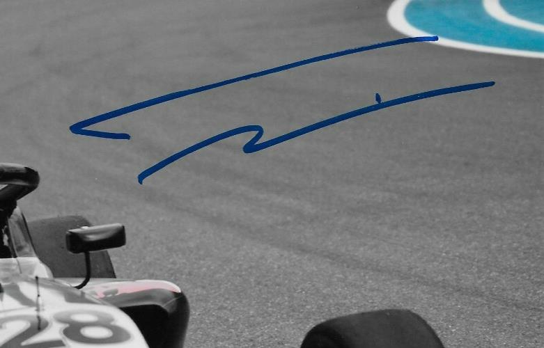 Signed Doriane Pin Formula 1 Academy Prema Racing 8x10 Photo #3 Original