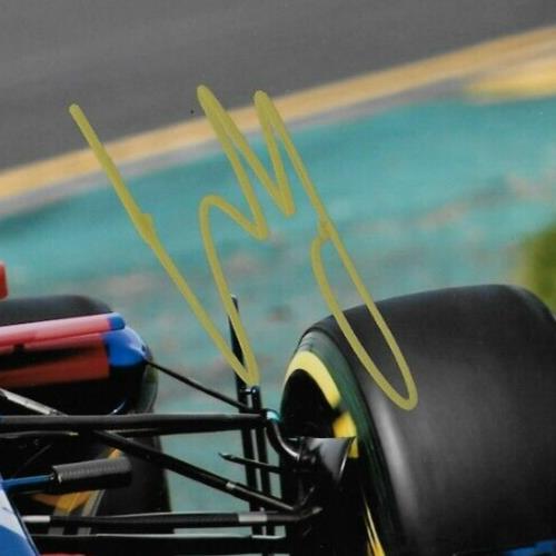 Signed Carlos Sainz Formula 1 Red Bull 8x10 Photo #3 Original JSA Authentication