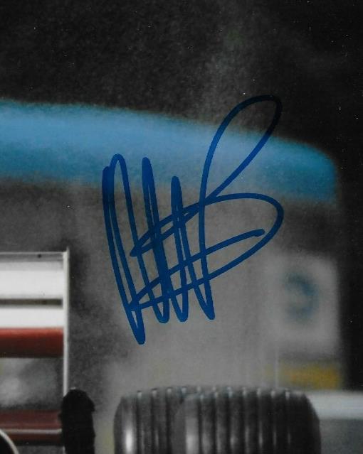 Signed Martin Brundle Formula 1 Racing Autographed 8x10 Photo #4 Original