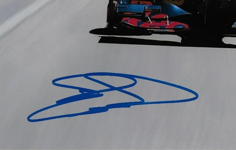 Signed David Coulthard Formula 1 Racing Autographed 8x10 Photo #1 Original