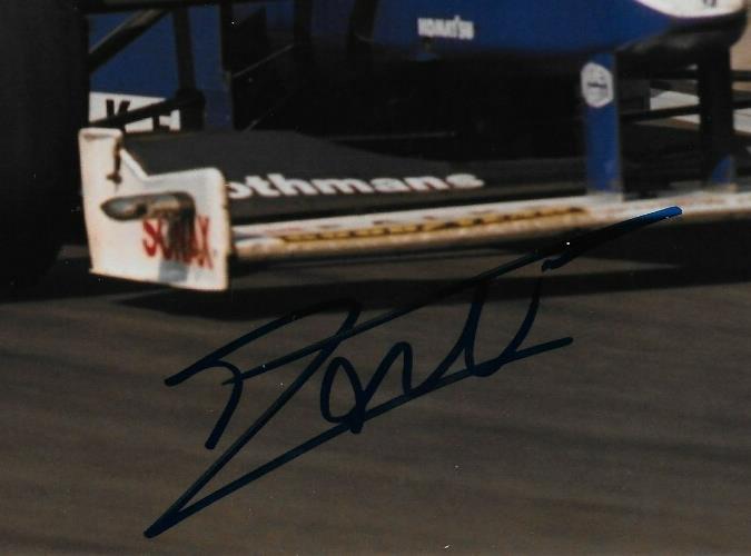 Signed Jacques Villeneuve Formula 1 Racing Autographed 8x10 Photo #4 Original