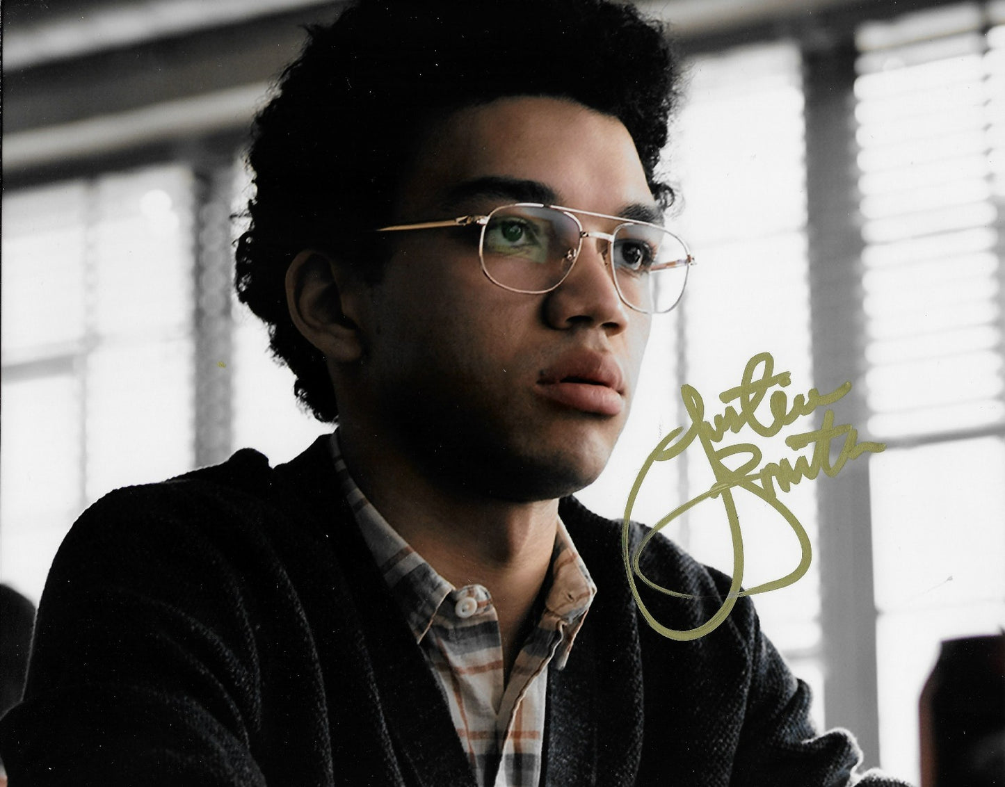Signed Justice Smith Jurassic World: Fallen Kingdom 8x10 Photo #3 Original