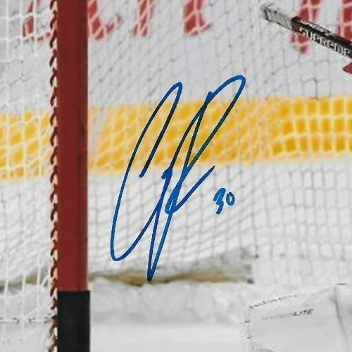 Signed Cayden Primeau Montreal Canadiens Autographed 8x10 Photo #7 Original