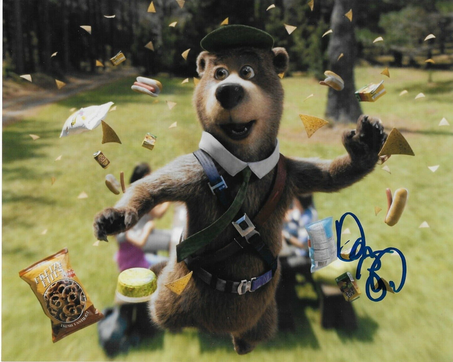 Signed Dan Aykroyd Yogi Bear SNL Autographed 8x10 Photo #3 Original