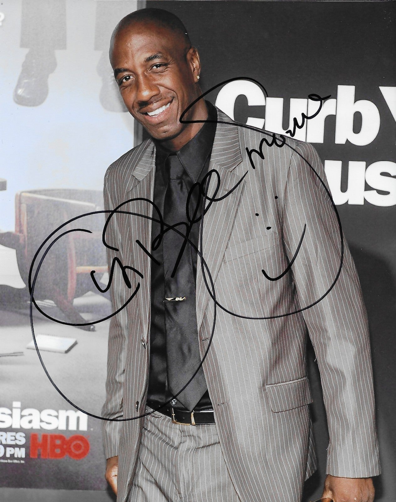 Signed JB Smoove Curb Your Enthusiasm Autographed 8x10 Photo #4 Orig1nal