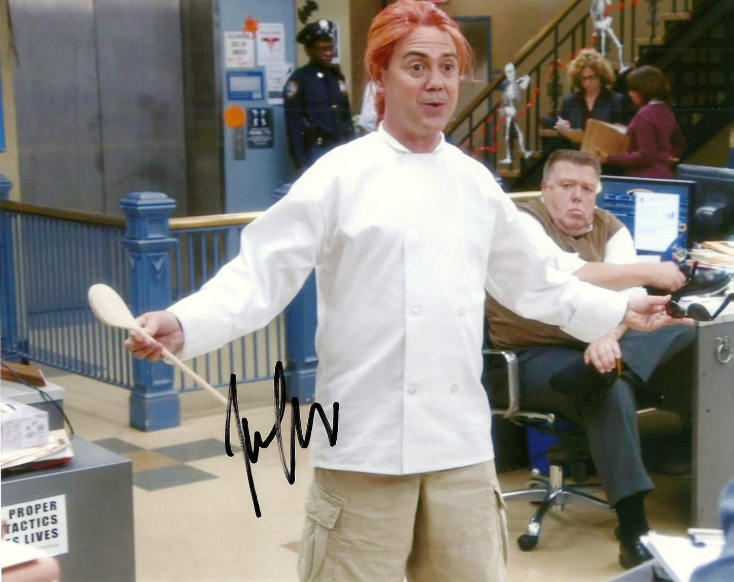 Signed Joe Lo Truglio Brooklyn Nine Nine Autographed 8x10 Photo #1 Original