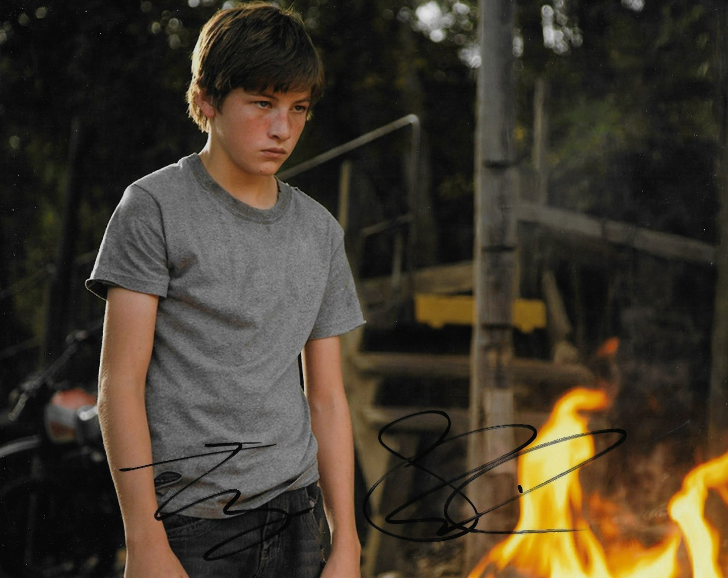 Signed Tye Sheridan Mudd X-Men Autographed 8x10 Photo #6 Original
