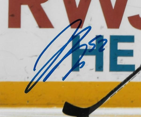 Signed Justin Barron Montreal Canadiens Autographed 8x10 Photo #6 Original