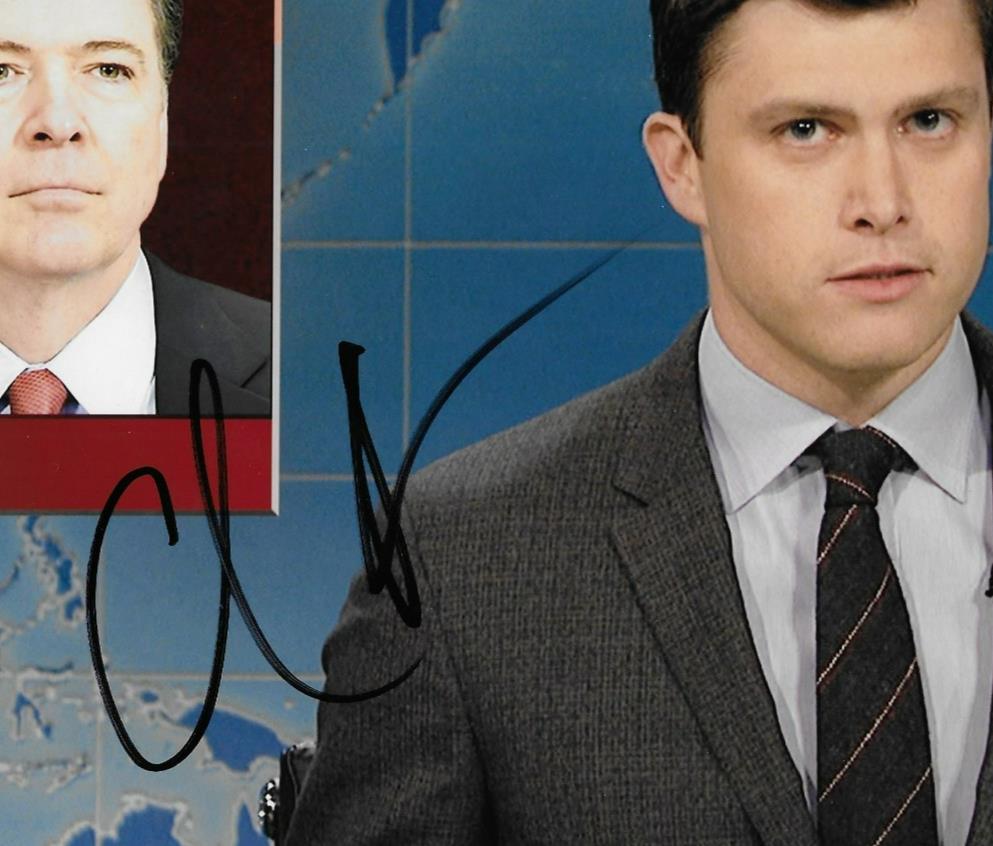 Signed Colin Jost Saturday Night Live SNL 8x10 Photo #2 Original