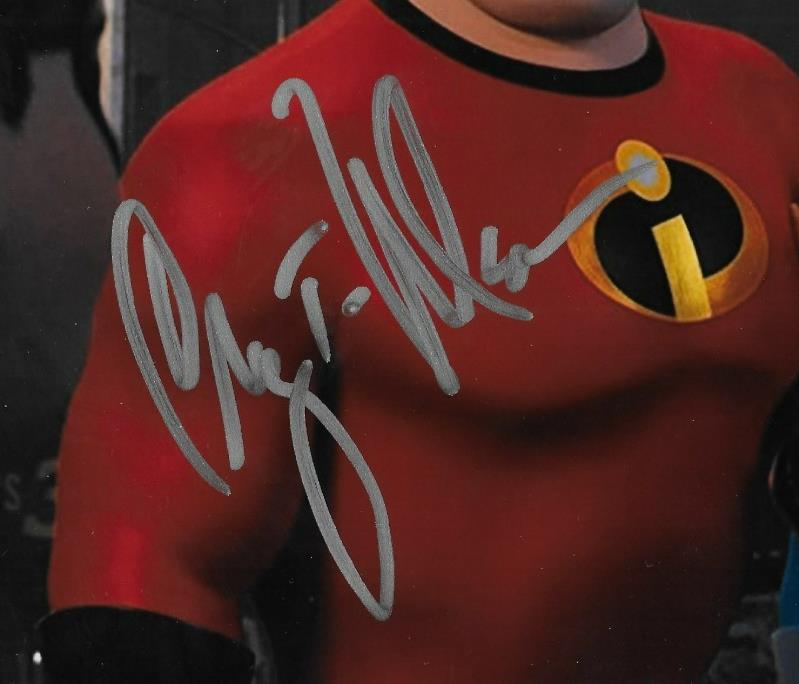 Signed Craig T Nelson Disney Pixar The Incredibles 8x10 Photo #1 Original