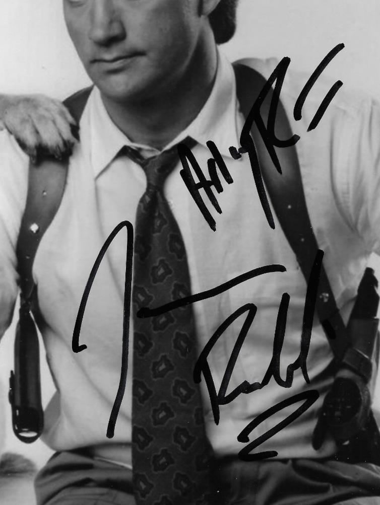 Signed Jim Belushi K-9 Red Heat Blues Brothers Autographed 8x10 Photo 3 Original