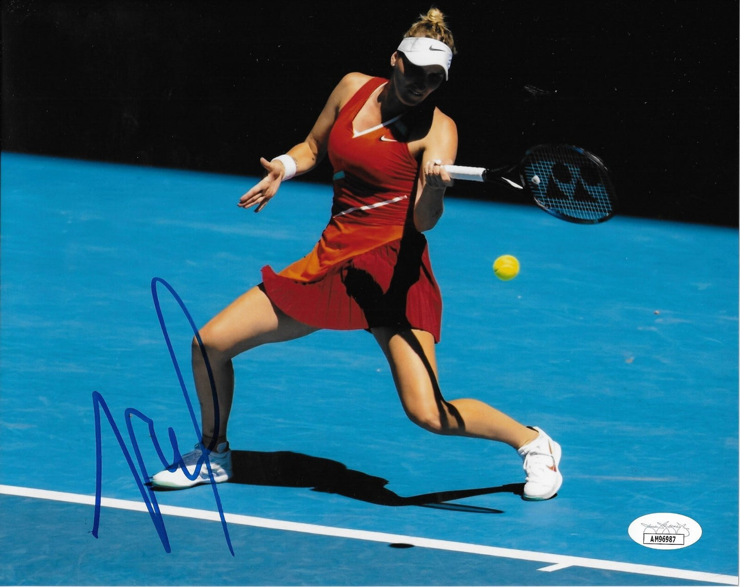 Signed Marketa Vondrousova Wimbledon 2023 Tennis 8x10 Photo 7 JSA Authentication