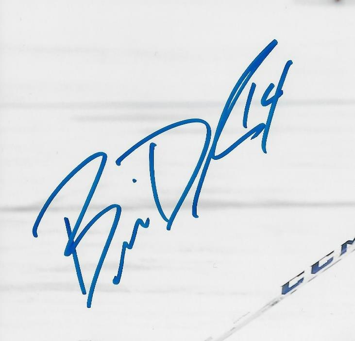 Signed Brianna Decker Team USA 2014 Vancouver Olympics Womens Hockey 8x10 Photo