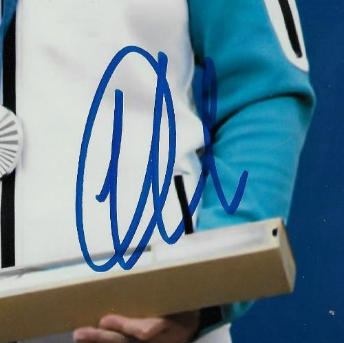 Signed Mirra Andreeva Diana Shnaider Womens Tennis 8x10 Photo #1 Original