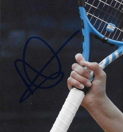 Signed Elise Mertens Womens Tennis Autographed 8x10 Photo #1 Original