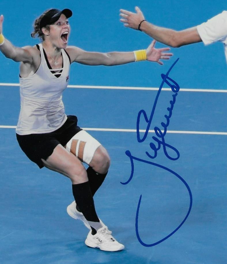 Signed Laura Siegemund Womens Tennis Autographed 8x10 Photo #1 Original