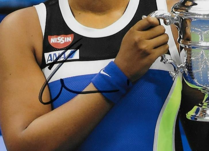 Signed Naomi Osaka Womens Tennis Autographed US Open 8x10 Photo #4 Original